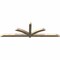 Ekena Millwork Redmond Rough Sawn Timber Gable Bracket, Douglas Fir, 108"W x 31 1/2"H x 4"D x 4"F, 7/12 Pitch GBW108X31X0404RED00RDF - alternate 5